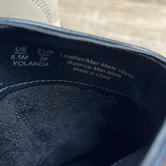 Circus NY by Sam Edelman Yolanda NWOT 2 Tone Black Cream Short Western Boot 8.5 - Picture 9 of 12